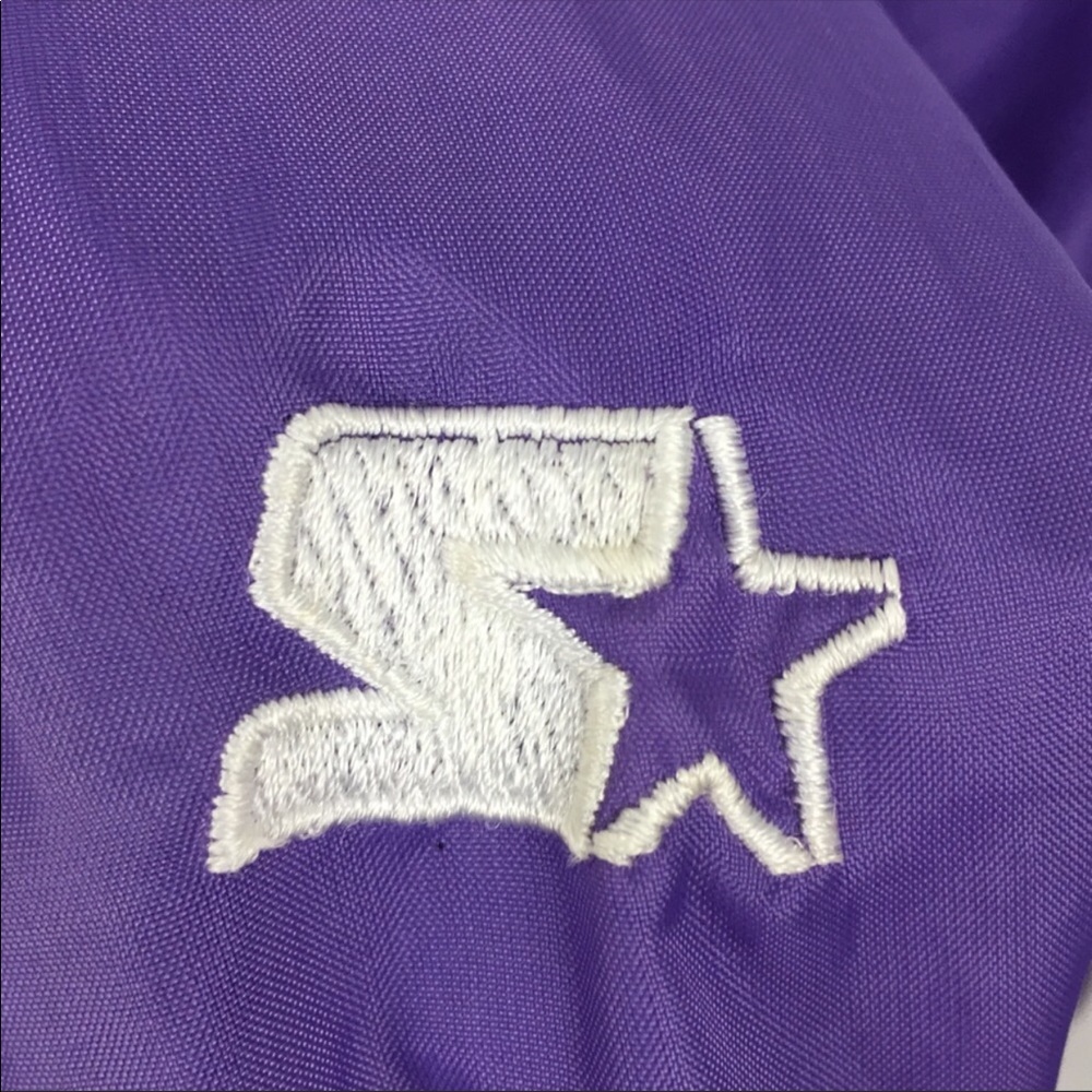 Vintage Lakers Starter Windbreaker XL Jacket Excellent Condition Basketball - Picture 9 of 12